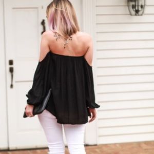 Off the shoulder top